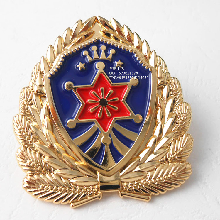 鋅合金壓鑄帽徽、立體LOGO肩章、公司領(lǐng)導(dǎo)胸標(biāo)、軍用立體勛章